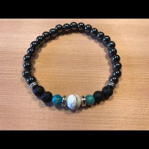 Lava Stone Essential Oil Diffuser Bracelet